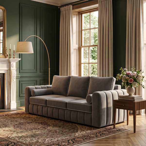 Lilly sofa in a Georgian townhouse living room