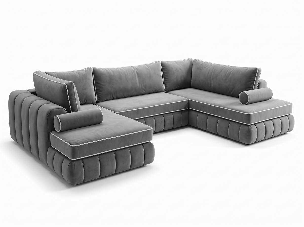 Lilly Long Right Hand Corner Sofa (5 Seater)