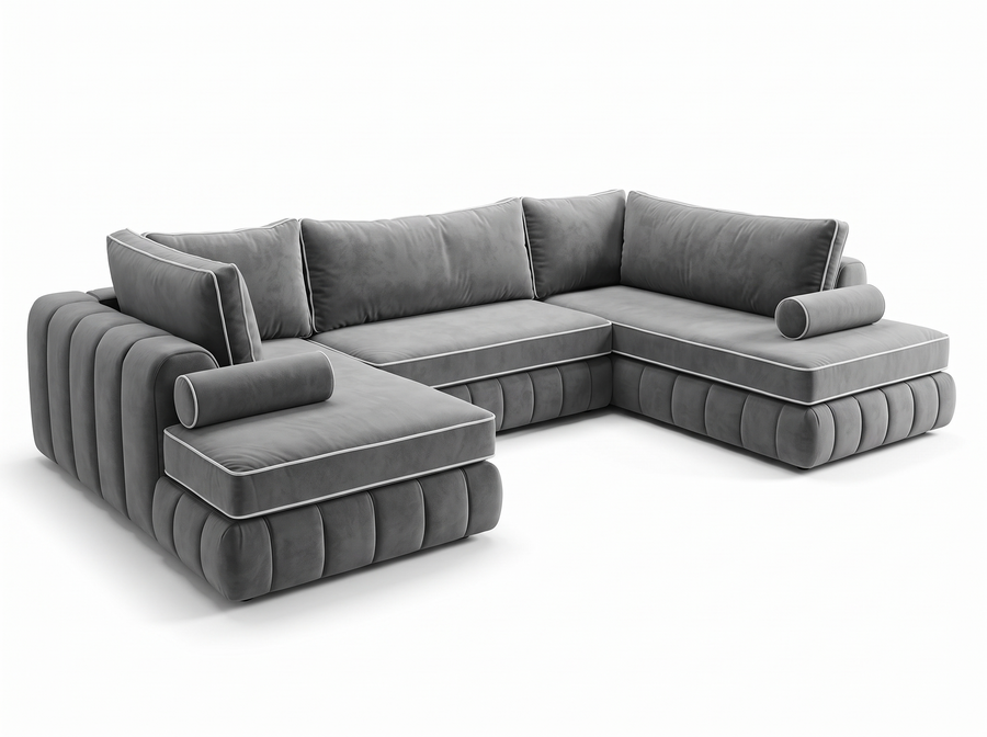 Lilly Long Right Hand Corner Sofa (5 Seater) product photo