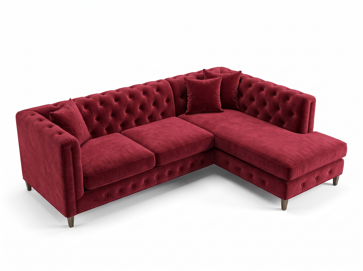 Chesterfield Right Hand Corner Sofa