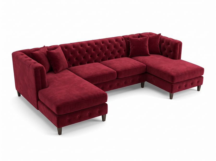 Chesterfield U Shaped Sofa product photo