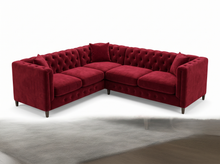 Chesterfield Long Left Hand Corner Sofa (5 Seater) product photo