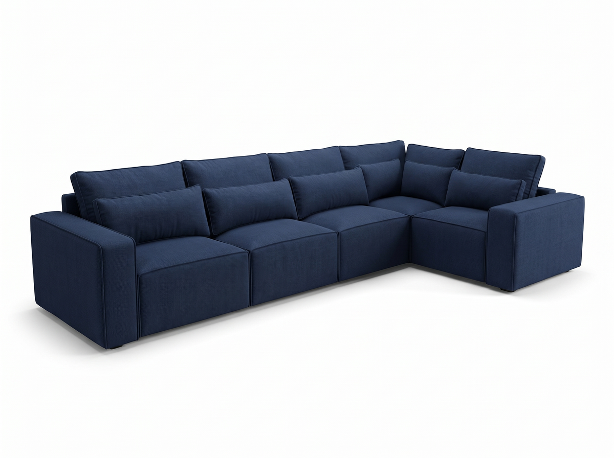 Bovis Salone Long Right Hand Corner Sofa (5 Seater)