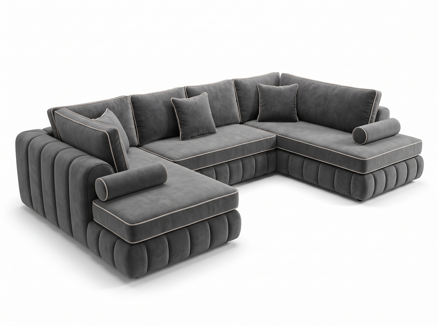 Lilly Long Left Hand Corner Sofa (5 Seater) product photo