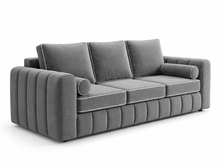 Lilly 3 Seater Sofa front left view