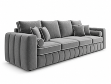 Lilly 4 Seater Sofa front left view
