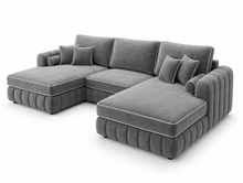 Lilly Left Hand Corner Sofa front right view