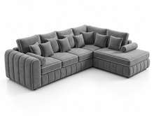 Lilly Large Right Hand Corner Sofa front left view