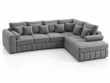 Lilly Large Right Hand Corner Sofa front right view