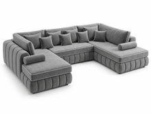 Lilly U Shaped Sofa front right view
