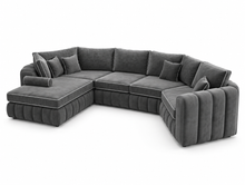 Lilly Large Left Hand Corner Sofa front right view
