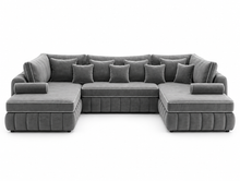 Lilly U Shaped Sofa front view