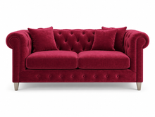 Chesterfield 2 Seater Sofa front view