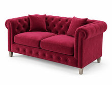 Chesterfield 2 Seater Sofa front right view