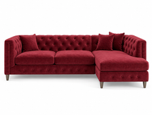 Chesterfield Right Hand Corner Sofa front view