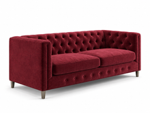 Chesterfield 4 Seater Sofa front left view