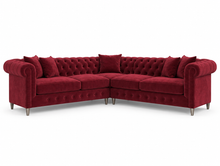 Chesterfield Large Right Hand Corner Sofa front view