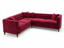 Chesterfield Large Left Hand Corner Sofa front left view
