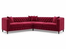 Chesterfield Large Left Hand Corner Sofa front view