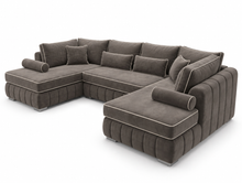 Master U Large Right Hand Corner Sofa front right view