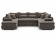 Master U Large Right Hand Corner Sofa front view