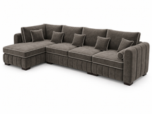 Master U Large Left Hand Corner Sofa front right view