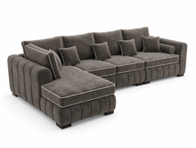 Master U Large Left Hand Corner Sofa front left view