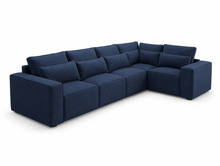 Bovis Salone Long Right Hand Corner Sofa (5 Seater) front left view