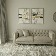 Luxury 3 Seater Chesterfield Sofa – Luxury Velvet – view 6