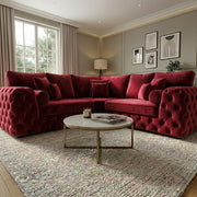 Ashton Chesterfield Corner Sofa – Luxury Velvet