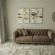 Luxury 3 Seater Chesterfield Sofa – Luxury Velvet – view 4