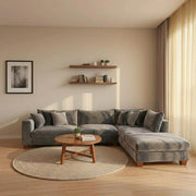 Alan Chaise Corner Sofa – Luxury Velvet – view 6
