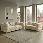Italian Chesterfield 3+2 Seater Sofa Set – view 2