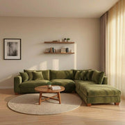 Alan Chaise Corner Sofa – Luxury Velvet – view 3