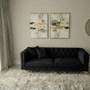 Luxury 3 Seater Chesterfield Sofa – Luxury Velvet – view 2