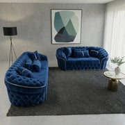 Khalifa 3+2 Sofa Set – Luxury Velvet – view 4