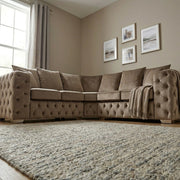 Ashton Chesterfield Corner Sofa – Luxury Velvet – view 7