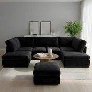 Cinema U-Shape Sofa – Luxury Velvet – view 7