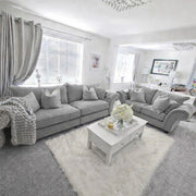 Luxury Verona 2C3 Chesterfield Sofa Modern Beige Living Room – view 4
