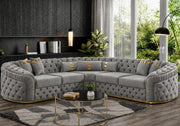 Luxury Khalifa Chesterfield 2C2 Corner Sofa For Luxury Lifestyle – view 3